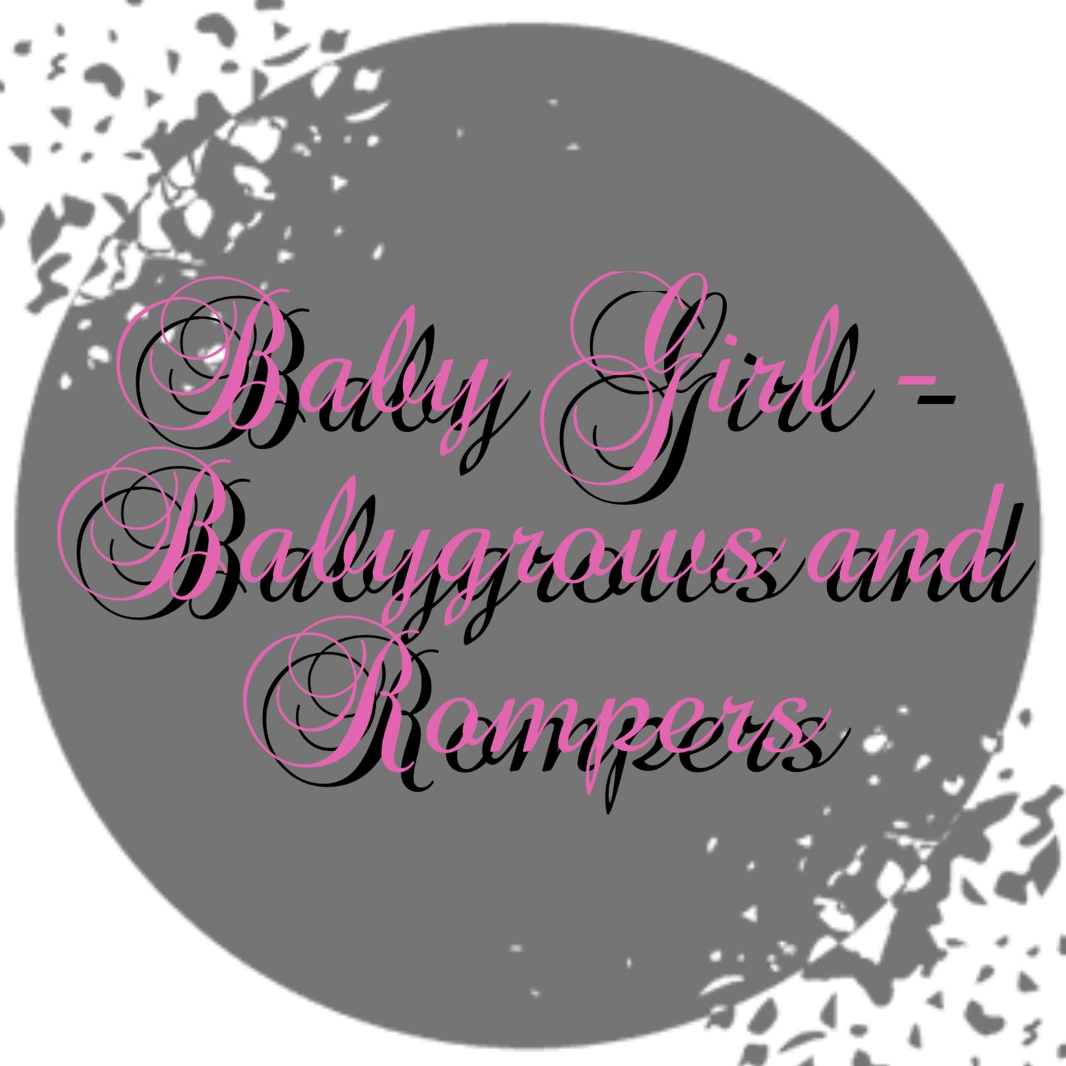 Baby Girl - Babygrows and Rompers