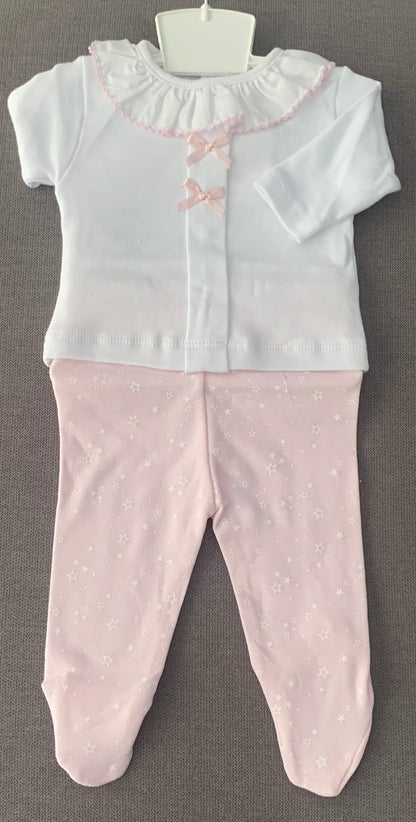 Cotton 2 Piece Set with Star Detail - MOD54