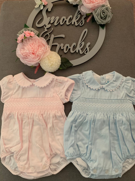 Girls Smocked Romper - 023LA-572