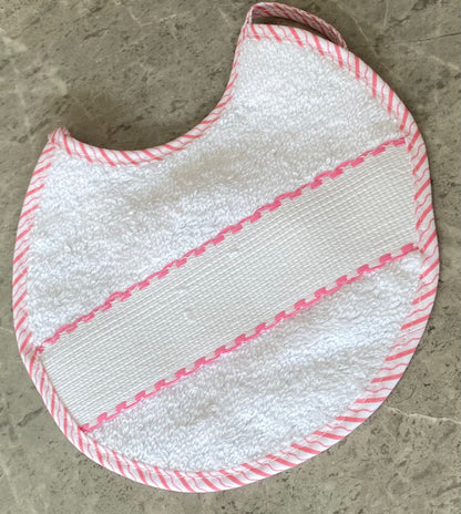 Round and Square Personalised Baby Bibs