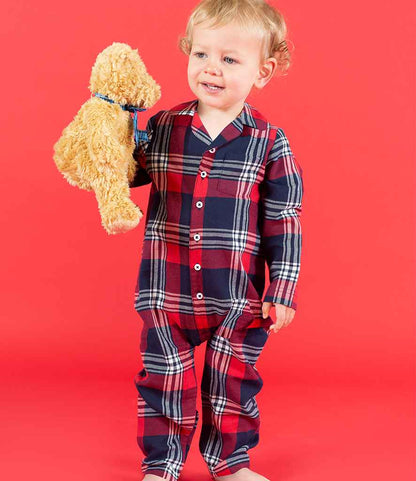 Larkwood Baby / Toddler Tartan All in One - LW74T