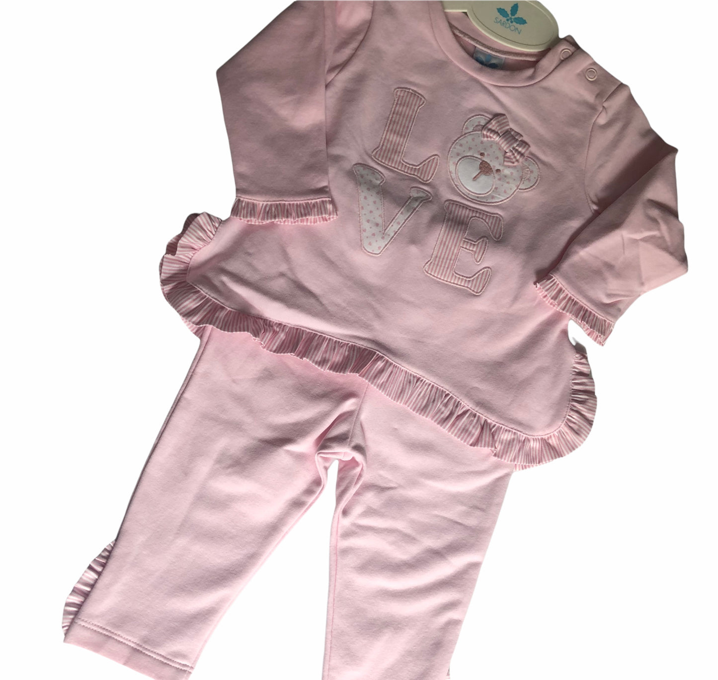 Pink 2 Piece Cotton Set - 021CO-677